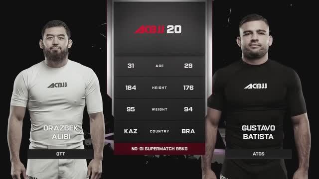 Orazbek Alibi vs Gustavo Batista - ACBJJ 20
