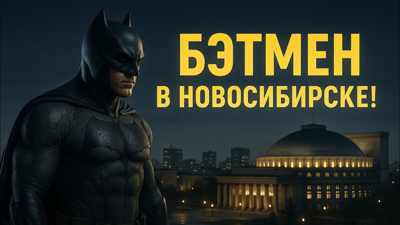 Приключения Бэтмена в Новосибирске