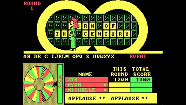 Wheel of Fortune  (1987) [IBM PC]
