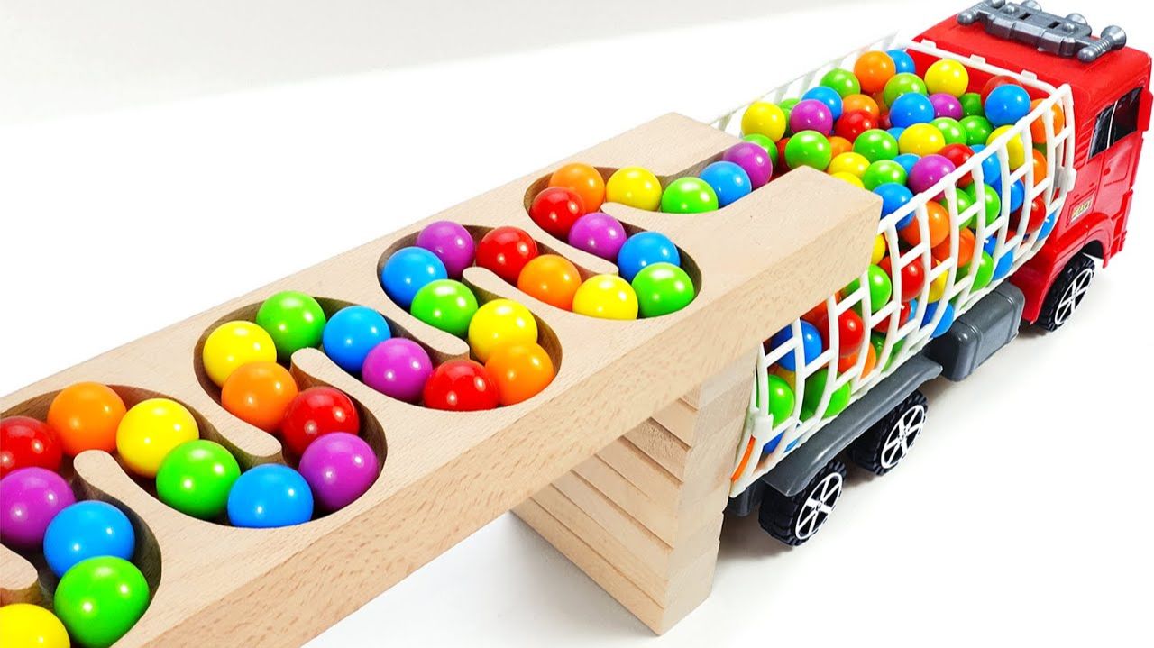 ДЛЯ ДЕТЕЙ СТРОИМ ГОРКУ ДЛЯ ЦВЕТНЫХ ШАРИКОВ АСМР ВИДЕО ДЛЯ ДЕТЕЙ ДЕТСКИЙ КАНАЛ ИГРАЛКИ-ЗАЛИПАЛКИ