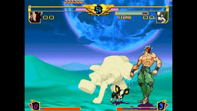 JoJo's Bizarre Adventure: Heritage for the Future (1998) [Arcade] [4K]