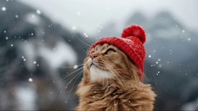 Happy Winter❄A Cozy Snowy Morning Dreamy☕