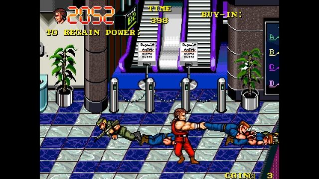 The Combatribes (1990) [Arcade] - Blitz