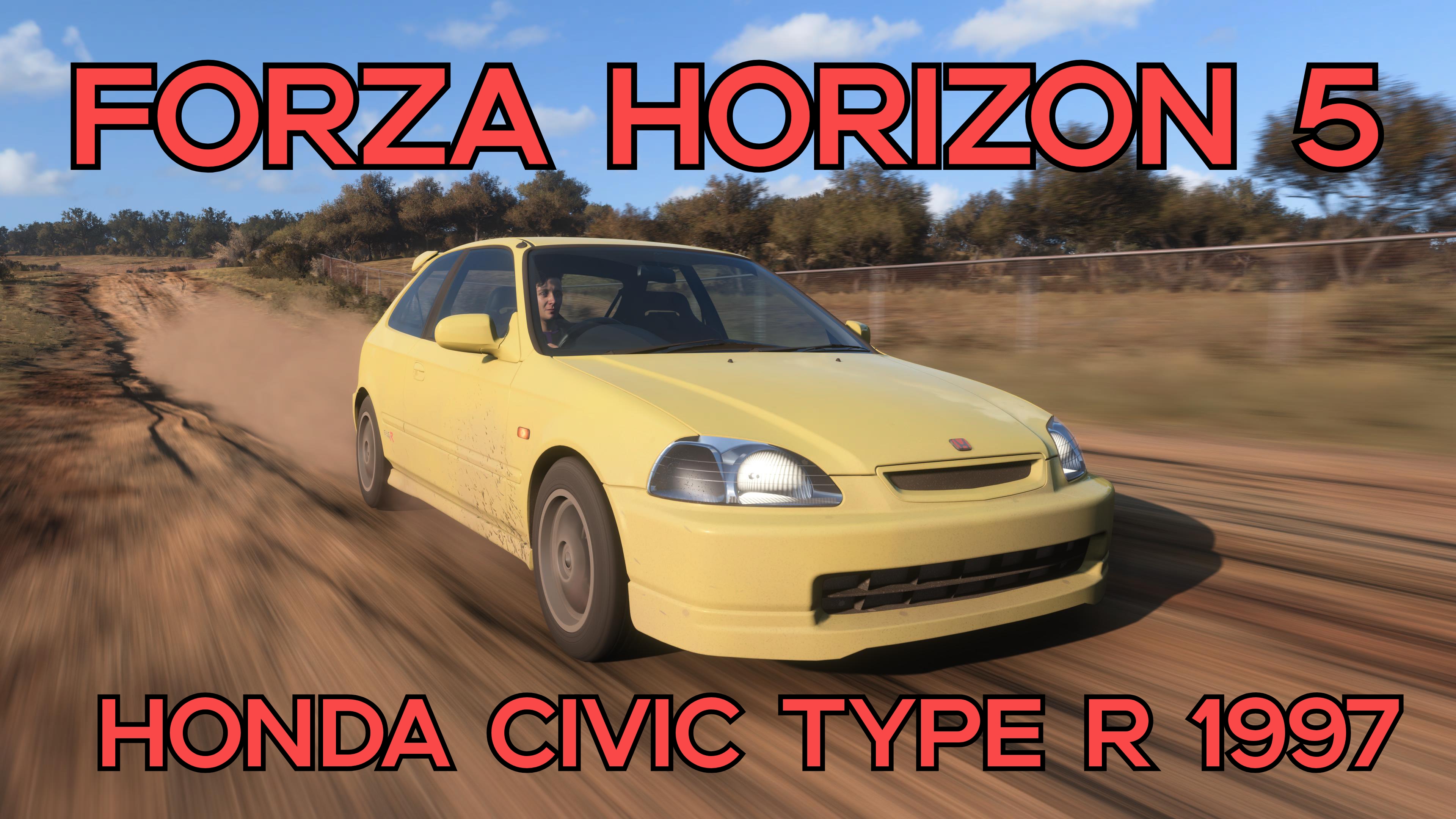 Honda Civic Type R 1997 — оригинальный рецепт успеха японской компании в мире Forza Horizon 5 🌍⚡️