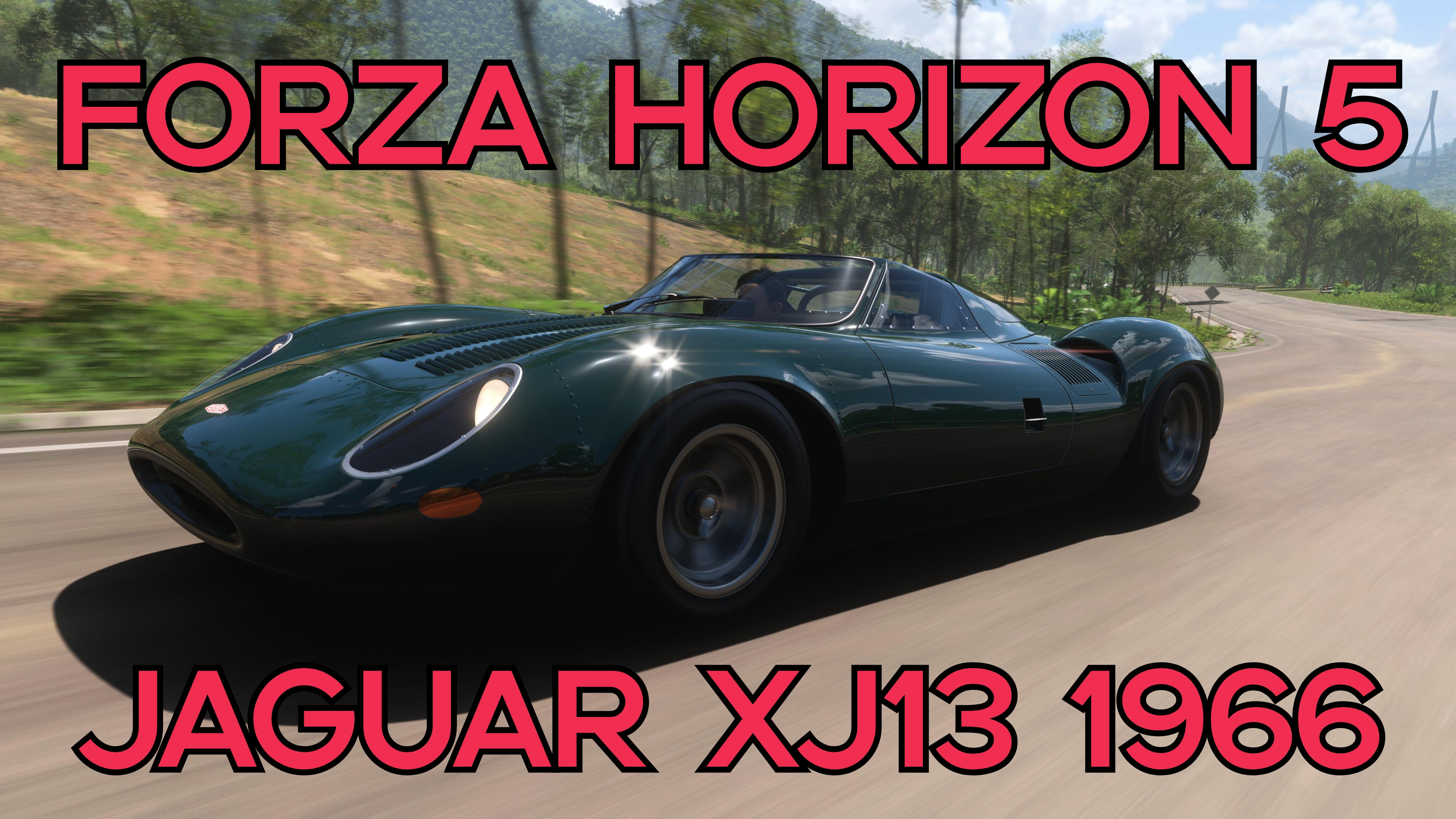 Jaguar XJ13 1966 фантастически красивый эксперимент британской инженерии в мире Forza Horizon 5 🌍⚡️