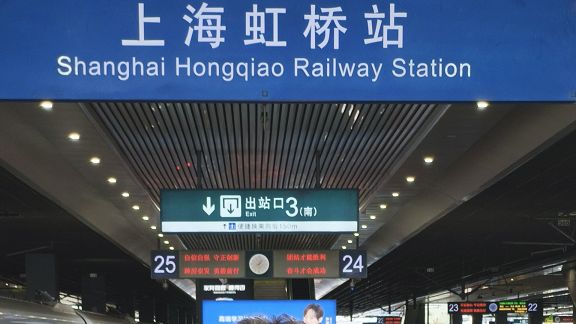 Поезд в Шанхай