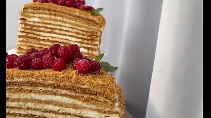 Лучший рецепт МЕДОВИКА...🍰🍯🍓😋