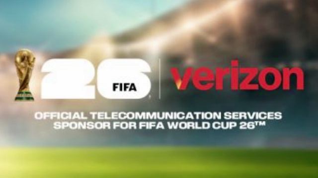 Verizon - Patrocinador oficial de servicios de telecomunicaciones para Copa Mundial de la FIFA 26