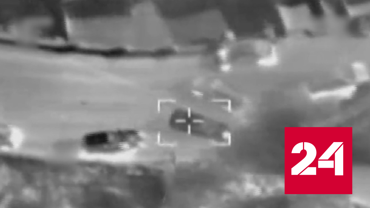 Армия обороны Израиля показала удар по ливанскому командиру - Россия 24