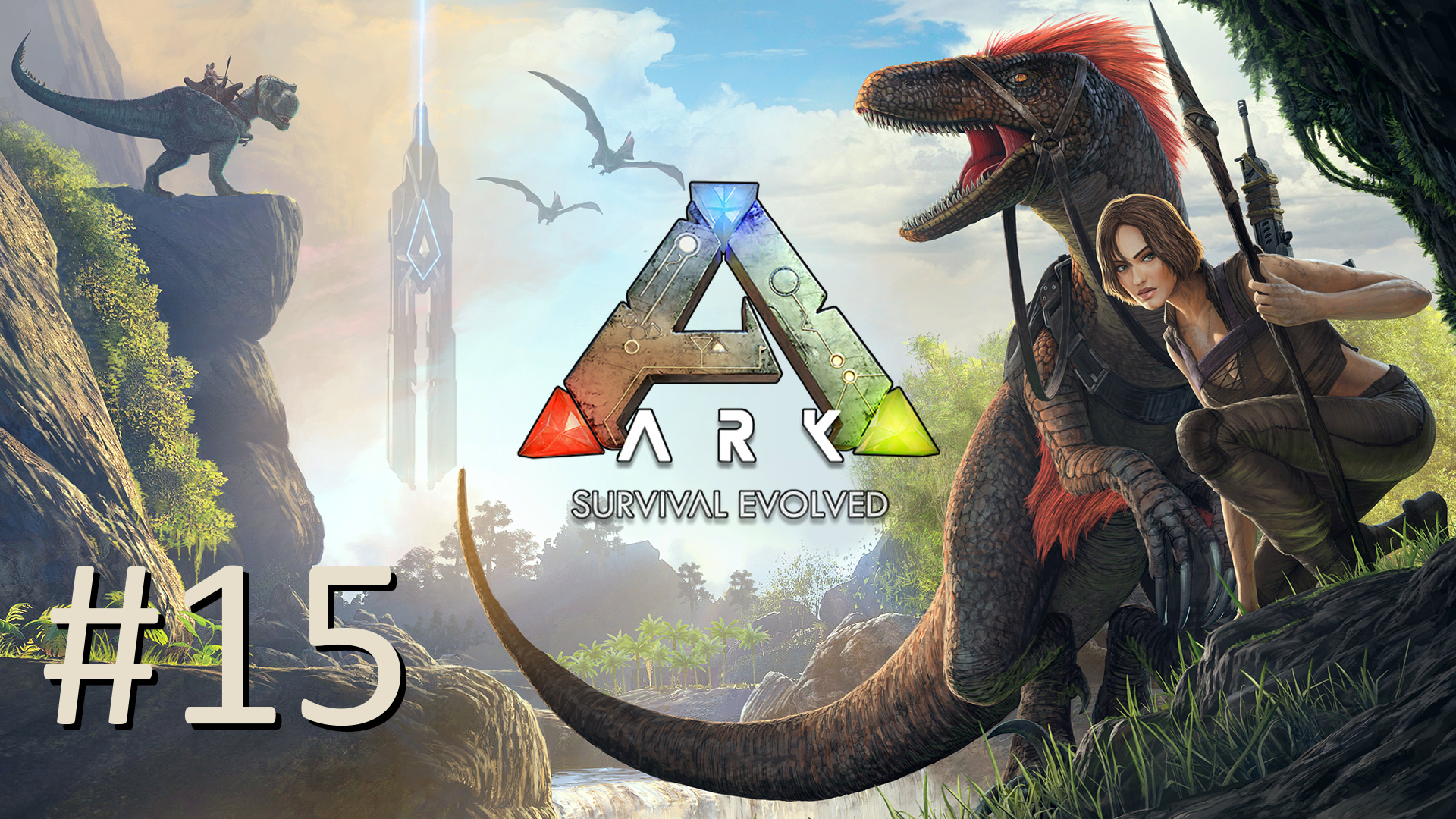 Играем в ARK: Survival Evolved - Island. Часть 15 (кооператив)