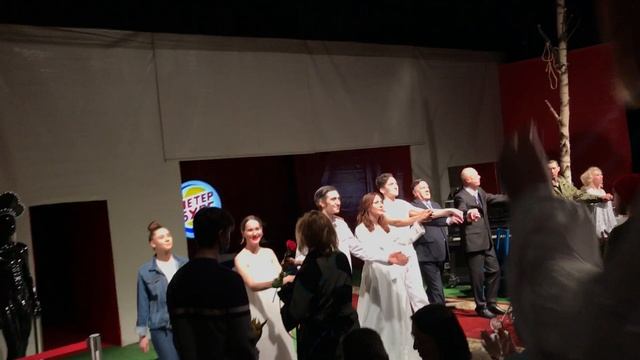 Фестиваль ВСТРЕЧИ В РОССИИ-22: из спектакля "ПетерБУРГ" (Карелия), фр.1