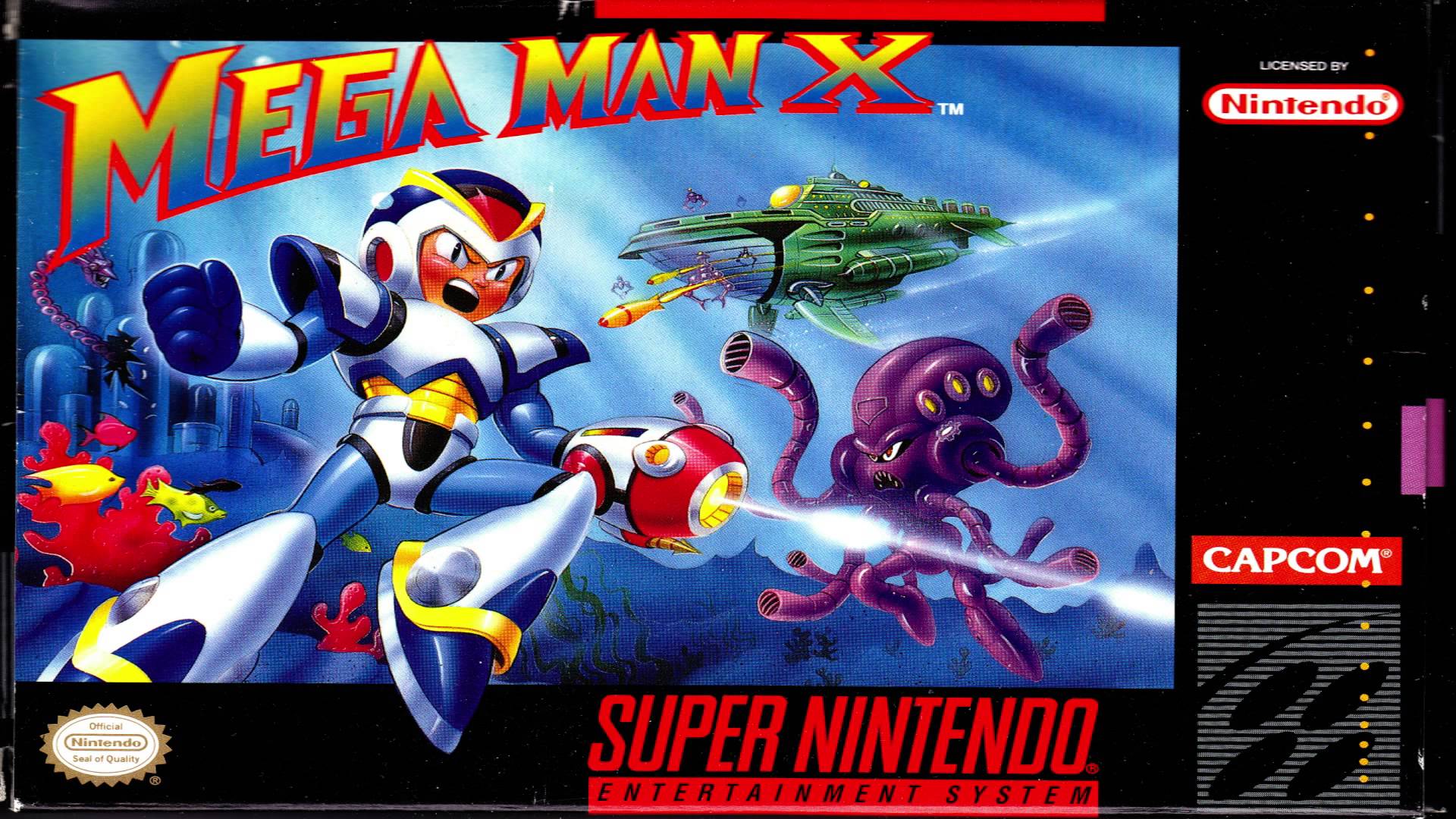#1 Начало в Mega Man X (SNES)