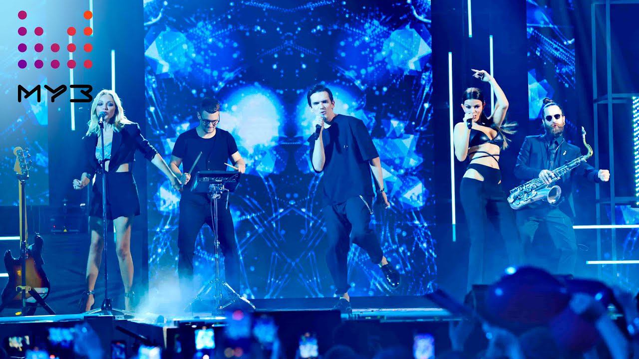 Новые Самоцветы - Синий иней (Золотые хиты, Дискотека МУЗ ТВ)