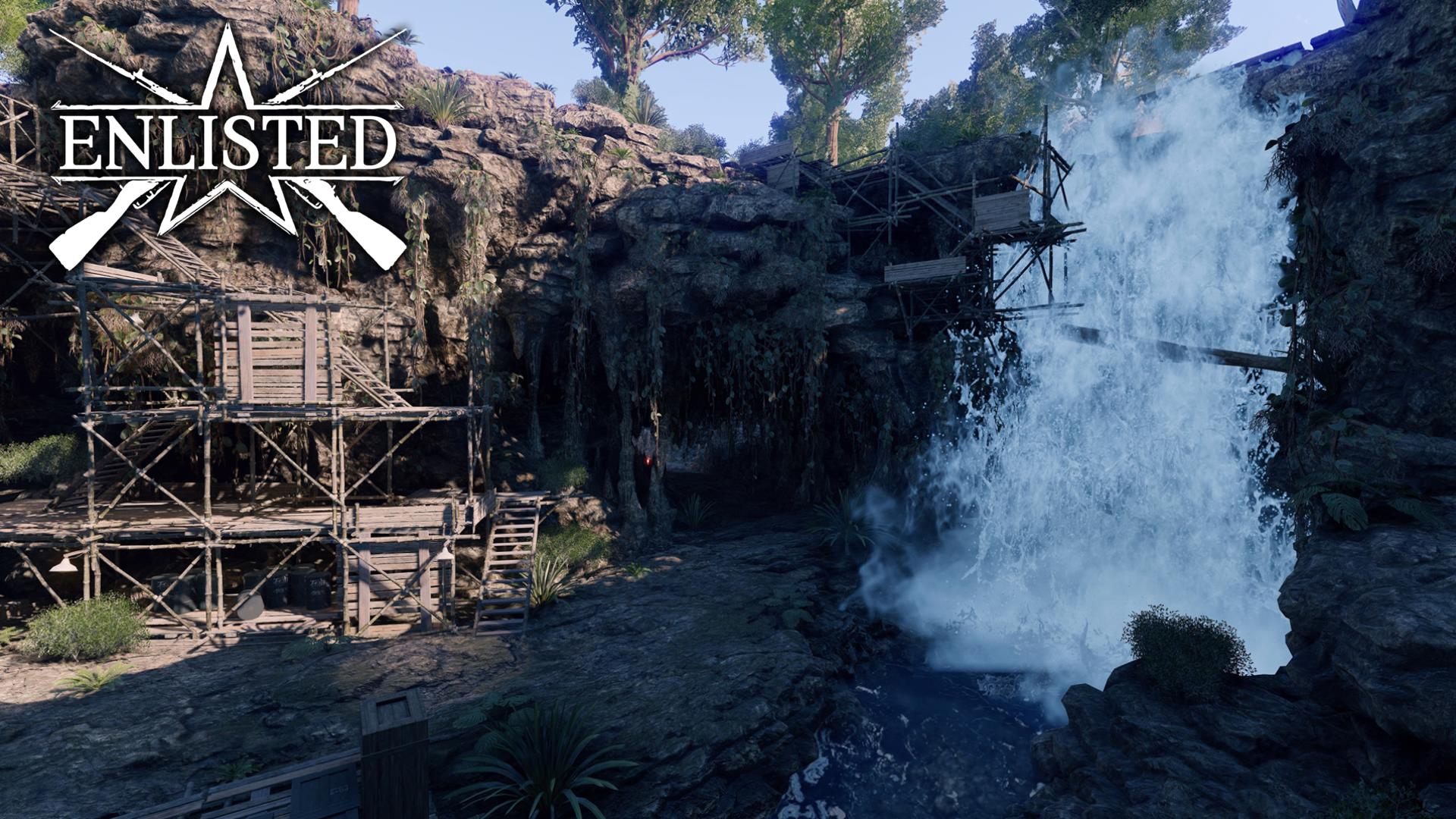 Enlisted - Тропа Мунда: Бибило Хилл (Вторжение) Битва за Тихий океан (Без комментариев)