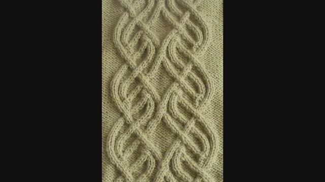 Кельтский аран с разбором схемы. Попетльный мастер-класс