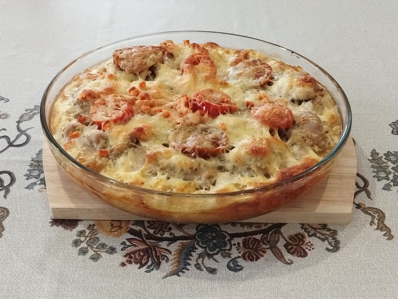 Вкусное блюдо из макарон Ленивая жена СЧАСТЛИВ МУЖ