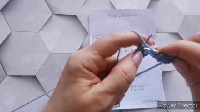 Узор "Листья 3" МК + схема