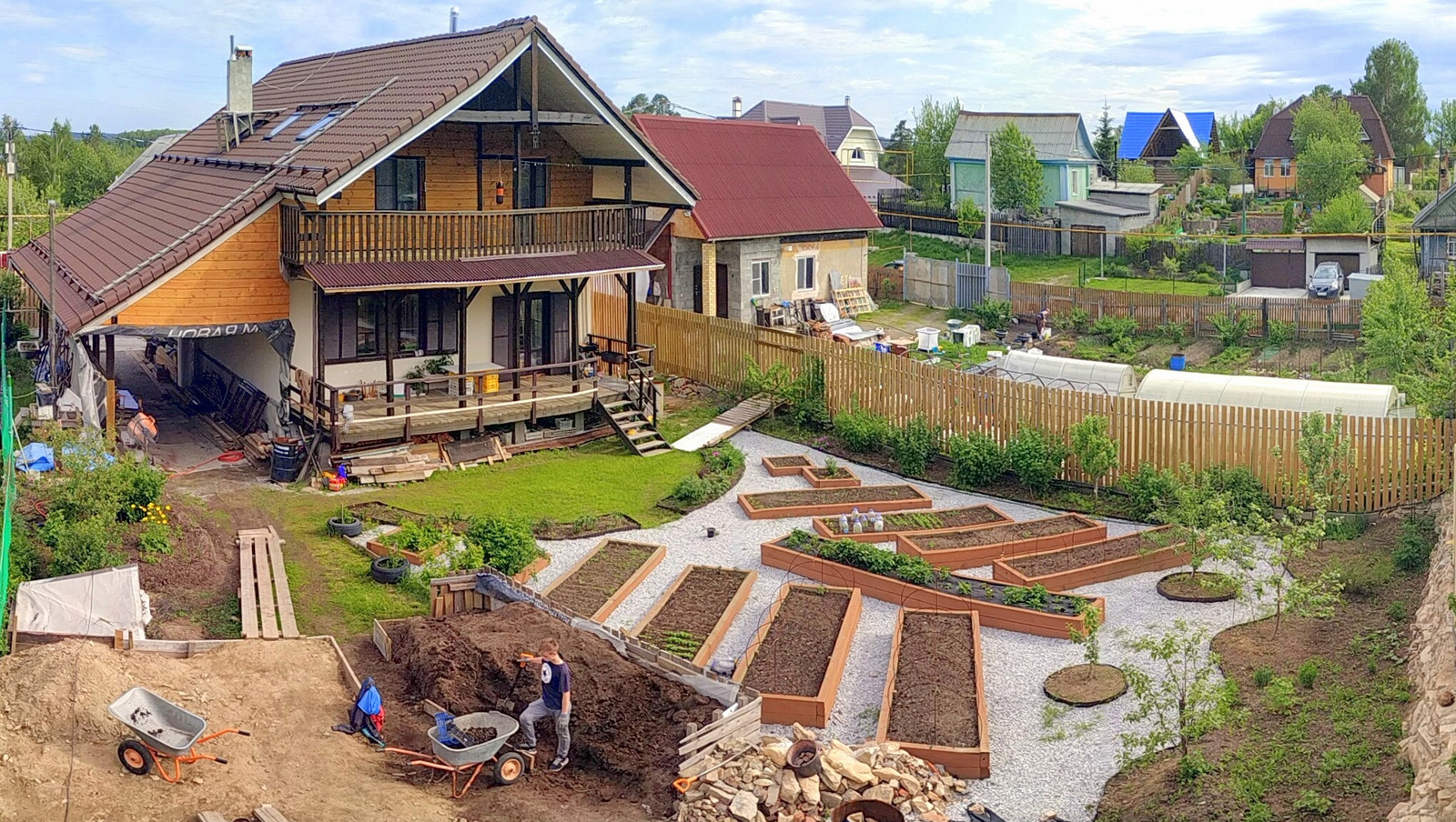 Садим малину впервые на маленьком участке ошибка №1