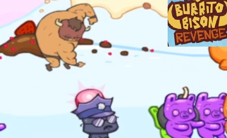 РАЗРУШИТЕЛЬ ЛОКАЦИИ БИЗОН! — Burrito Bison Revenge [4] Прохождение