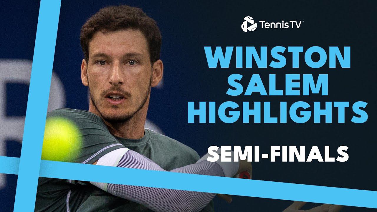Sonego Battles Goffin; Carreno Busta & Michelsen Clash | Winston-Salem 2024 Semi-final Highlights