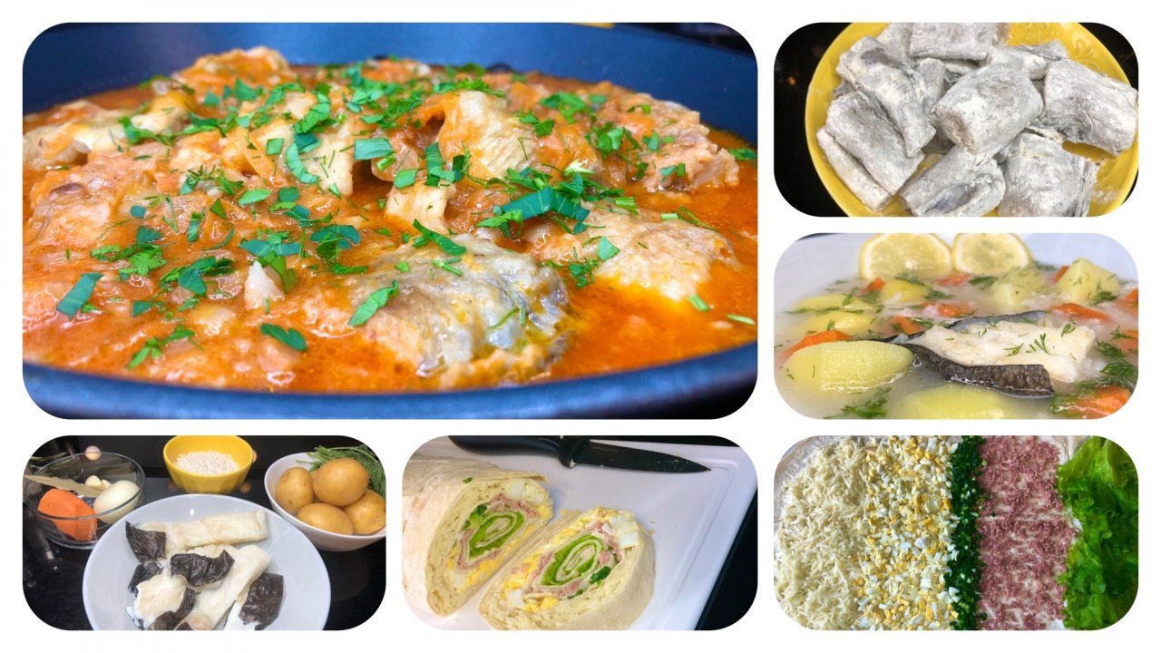 Что приготовить из рыбы | рыбные блюда | минтай в томате |  рецепты просто