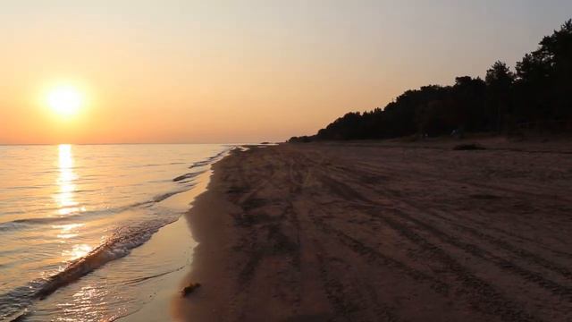 Рассвет на Ладоге