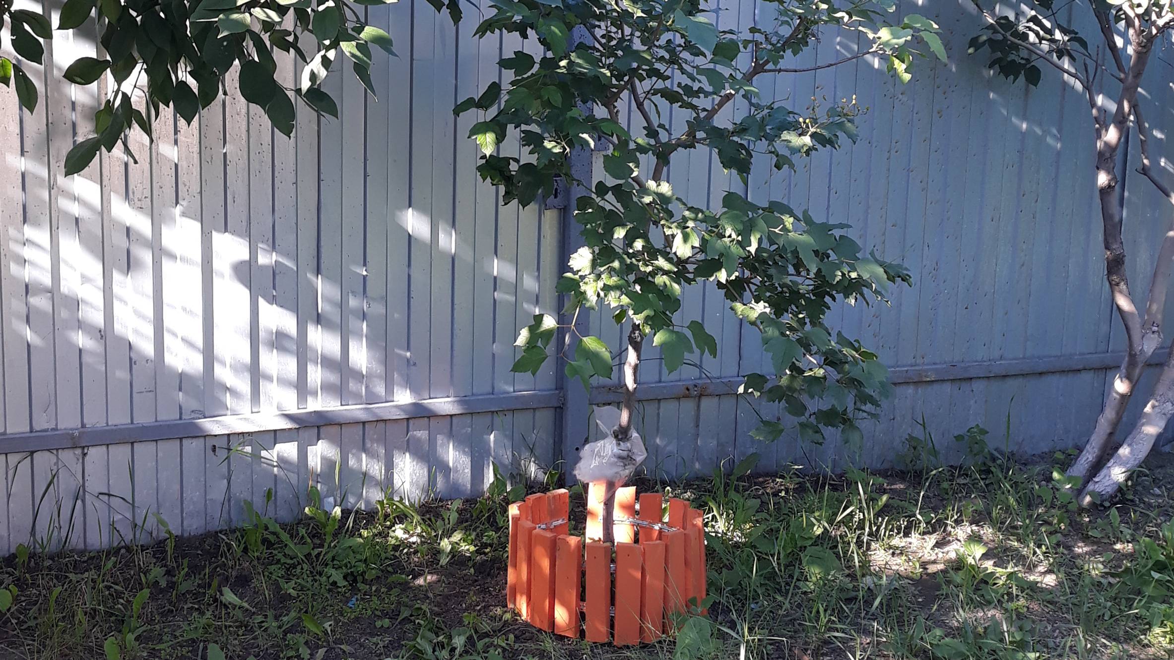 Как сделать декоративный заборчик #26