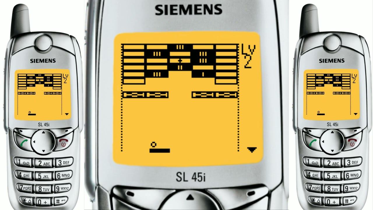 Arkanoid Siemens SL45i JAVA GAME (2003 fabinader)