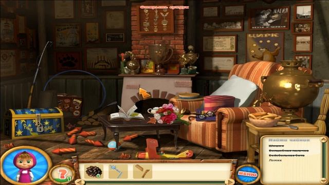 Маша и Медведь - Найди предмет