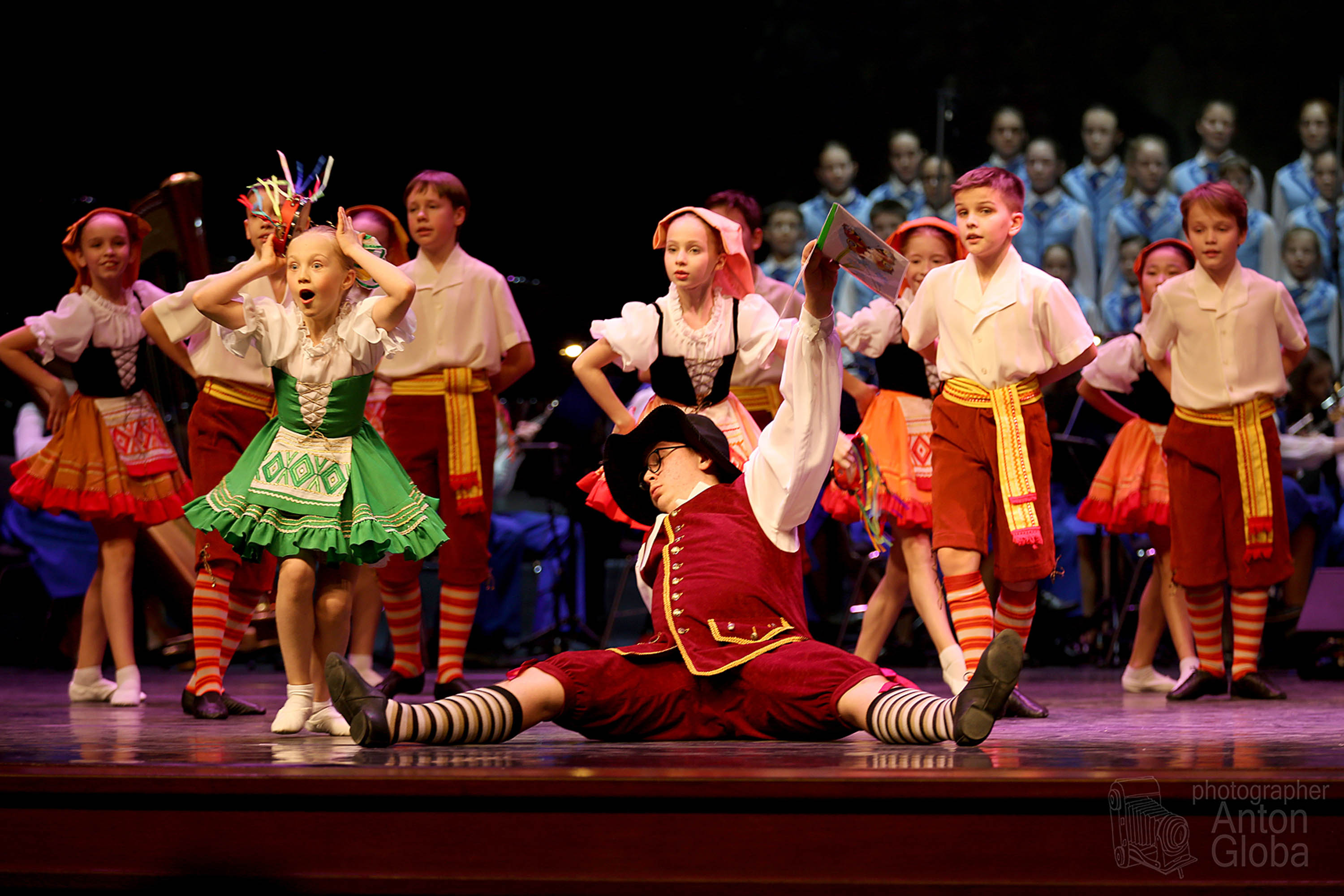 Итальянский танец "Тарантелла", Ансамбль Локтева. Italian dance "Tarantella", Ensemble Lokteva.