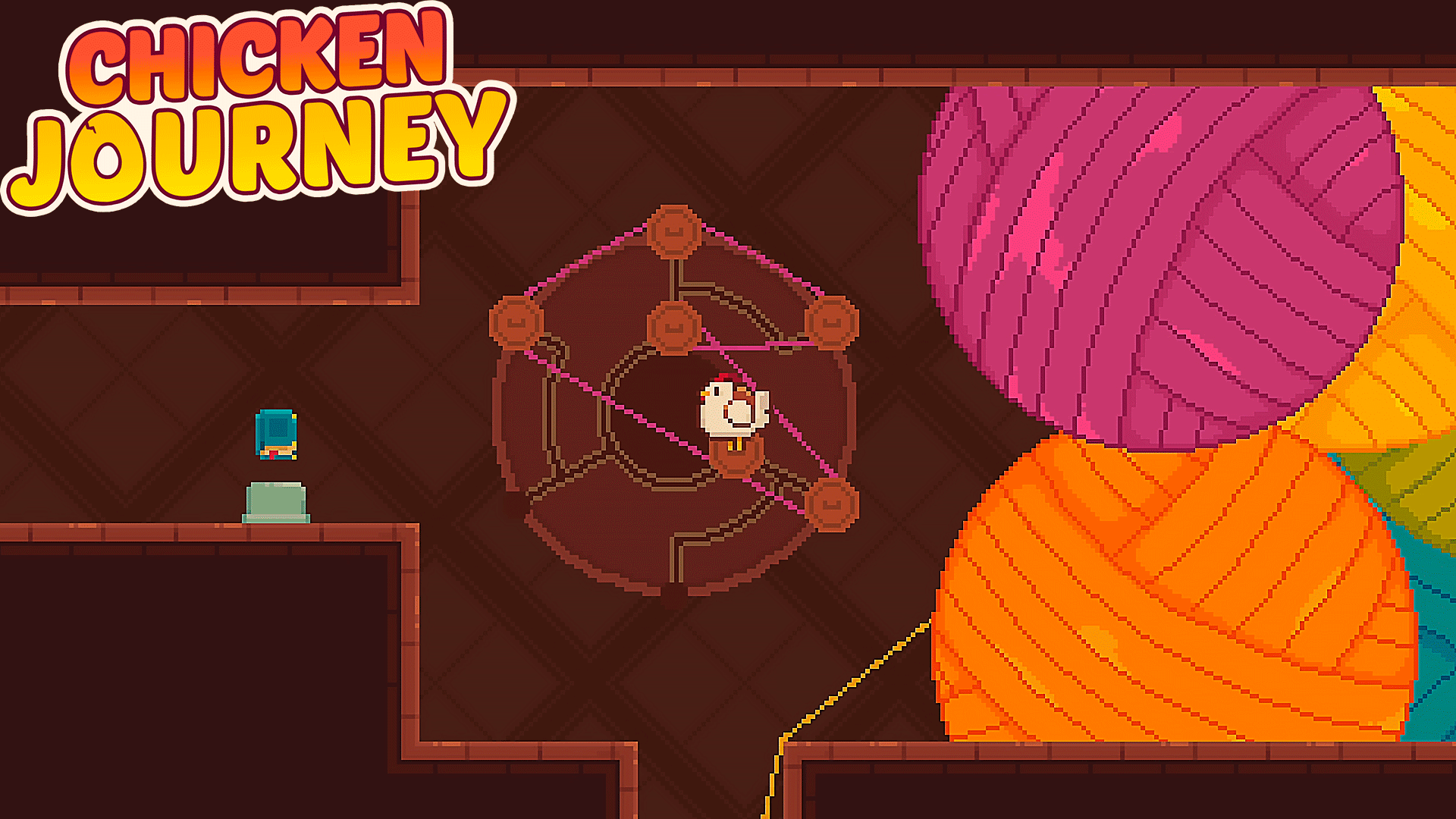 Переплетение нитей. Chicken Journey 5 серия