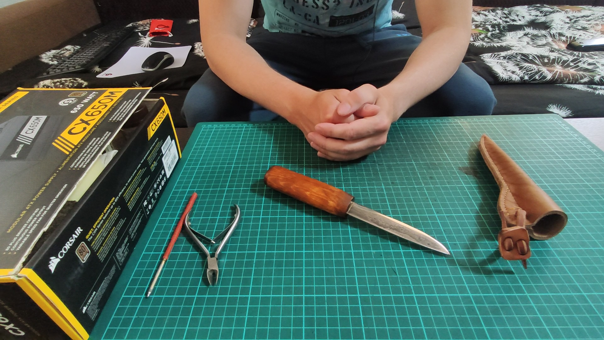 Финишируем ножны \ Говорим о всяком