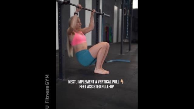 Учимся подтягиваться workout WomanGYM