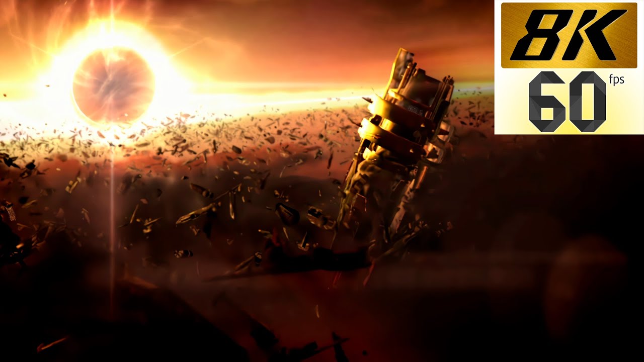 Mass Effect 2 - Endings, All Cinematics (Remastered 8K 60FPS)