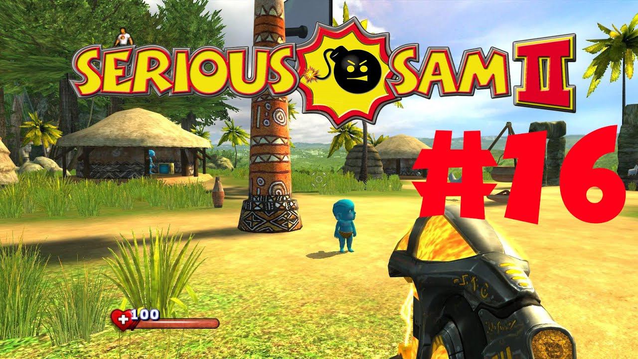 Чертово колесо Прохождение Крутой Сэм 2 на максимальном уровне сложности #16