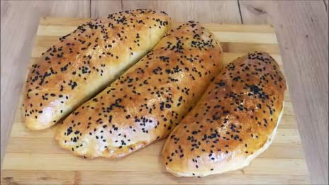 Закрытая пицца Кальцоне Пицца дома быстро и просто