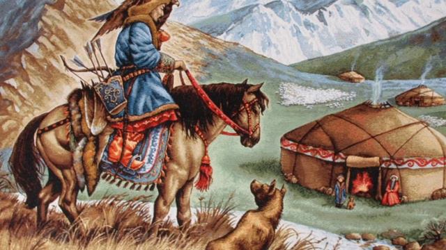 Семеро молодых охотников (Долоон ангууша хубууд).  Бурятские сказки #12