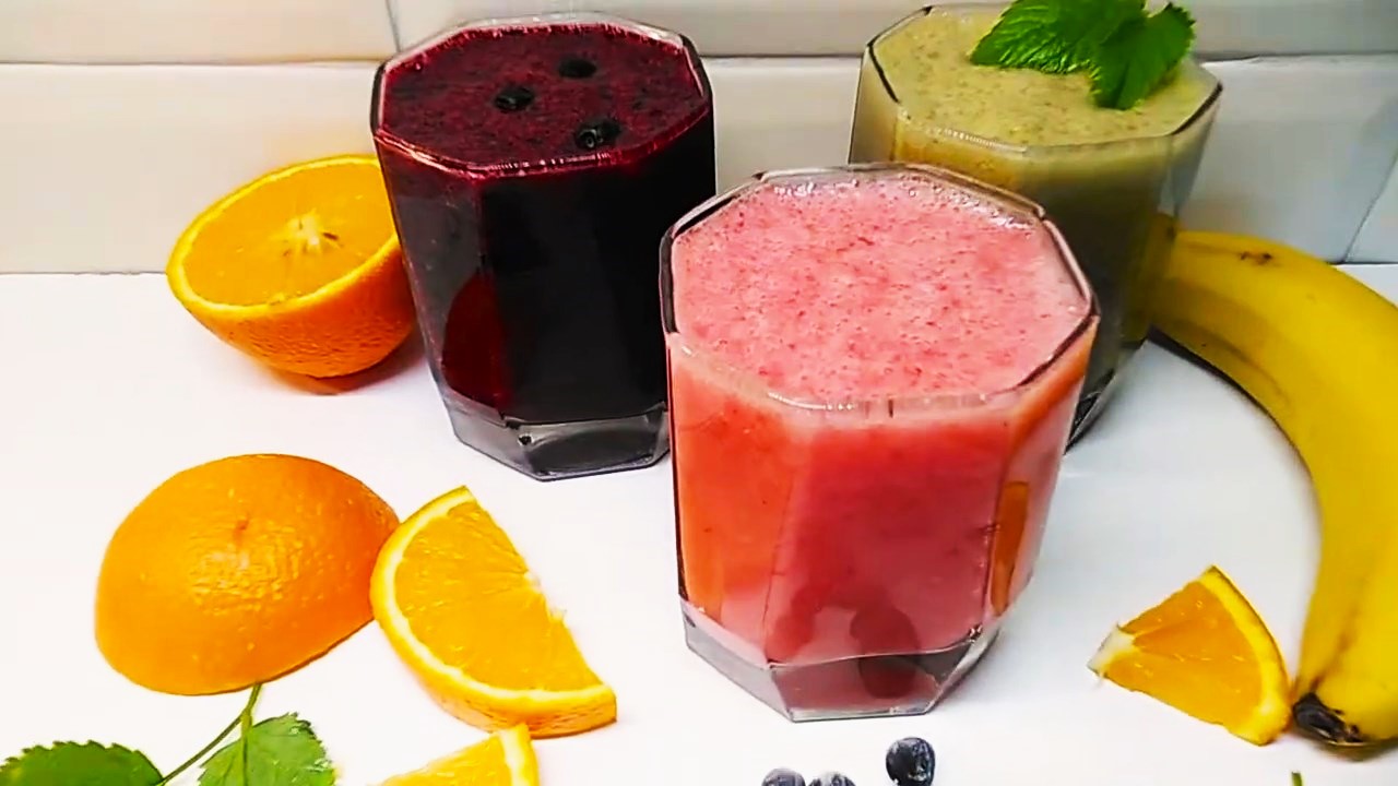 ТРИ Смузи с Бананом за 20 минут