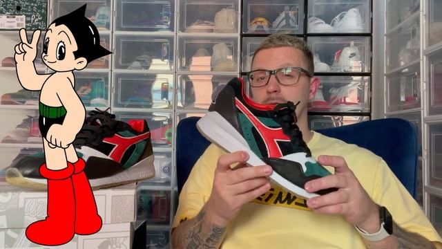Обзор кроссовок №168: Diadora Intrepid x BAIT x Astro Boy «Astro Boy»