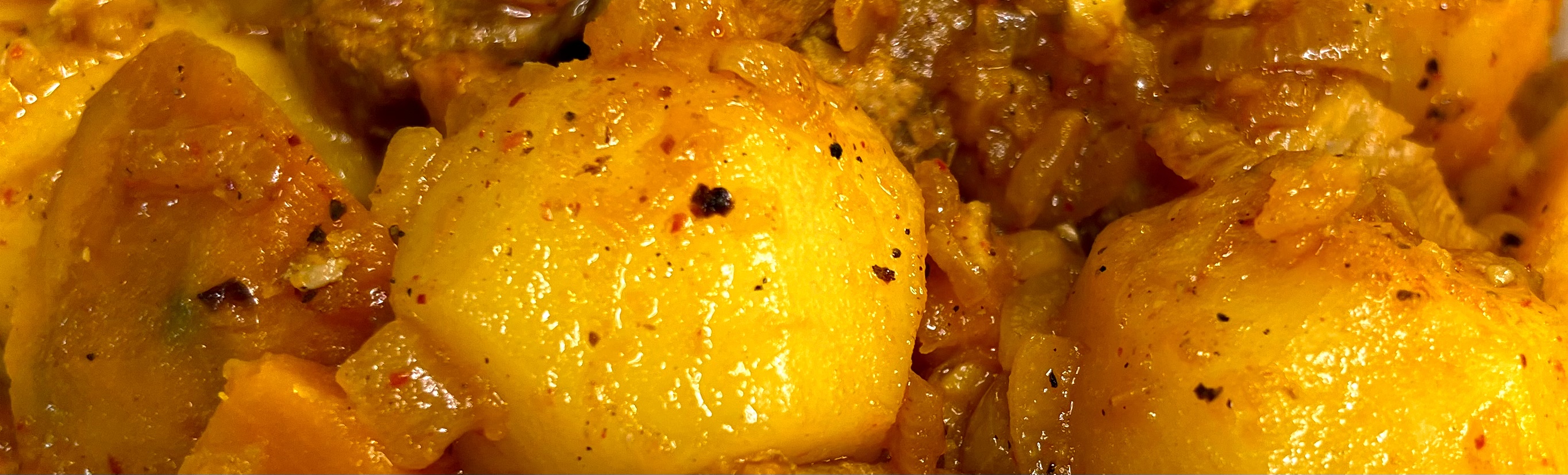 Вкуснейшее жаркое- мой рецепт, с мясом, картофелем и тыквой!