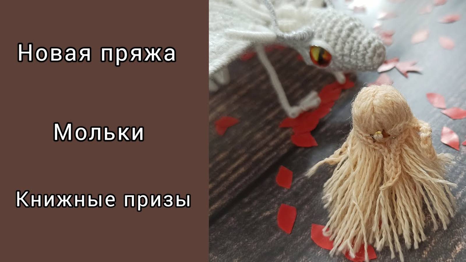 МОЛЬКИ _ НОВАЯ ФАКТУРНАЯ ПРЯЖА _ КНИЖНЫЕ ПРИЗЫ