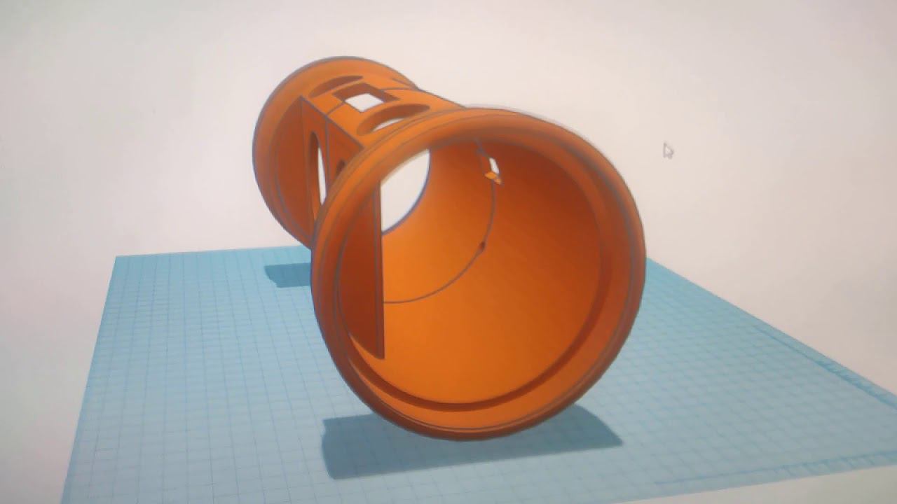 Освоил Tinkercad за два часа. Нарисовал корпус своей колонки. Оказалось так просто.