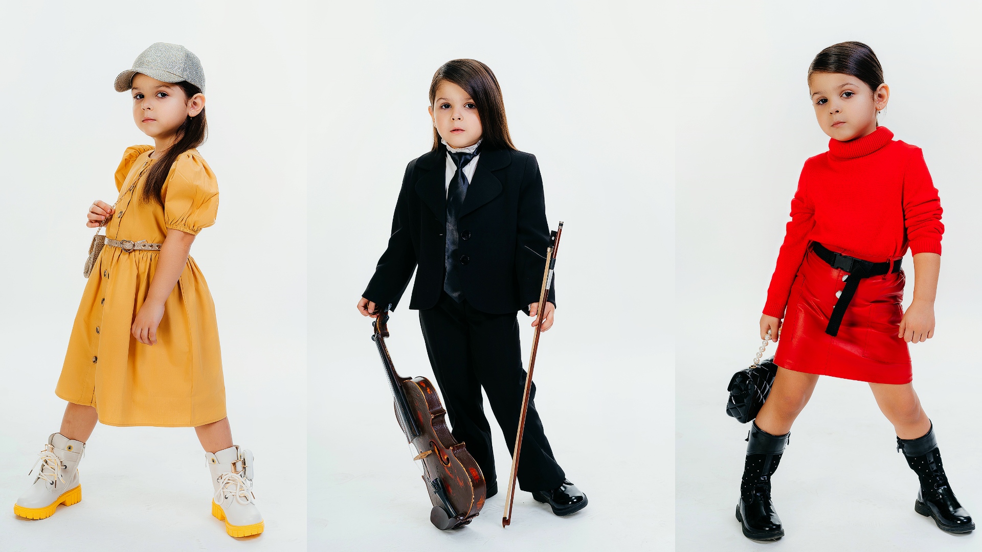 Три модных образа Евангелины / 1000планет