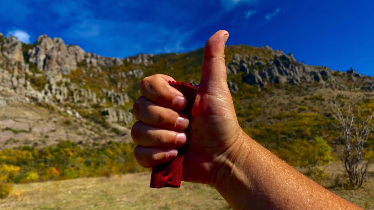 Крым Лучистое. Места съёмок "Кавказской пленницы". Долина Привидений. Гайдай парк.