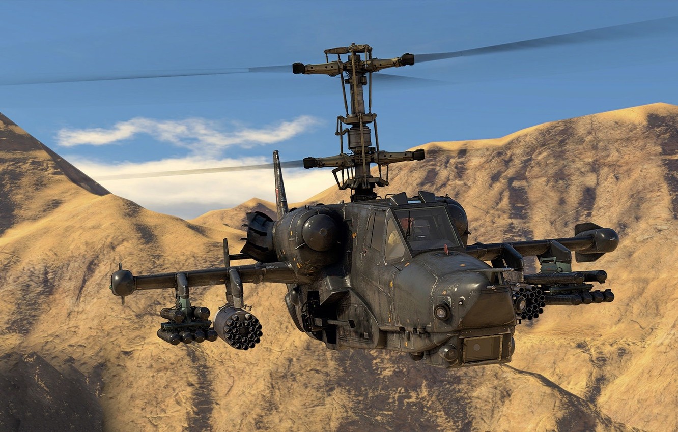 War thunder - Полк [GERAN] LANCET- DIMA1GOG - Вертолетные бои PVE - КА-50