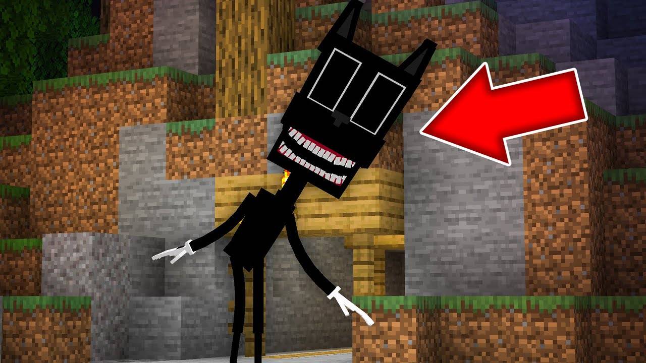 ЭТОТ МУЛЬТЯШНЫЙ КОТ ОПАСНЕЕ, ЧЕМ ТЫ ДУМАЕШЬ в МАЙНКРАФТ... CARTOON CAT DWELLER