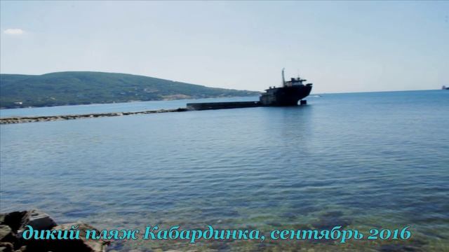 дикий пляж кабардинка 2016