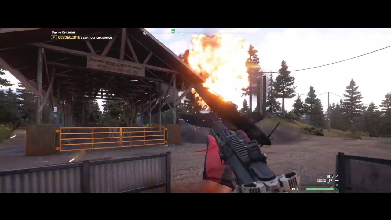 Far Cry 5. Часть 19.  Уничтожение Богослова. Тюрьма округа Хоуп.  Великая битва.