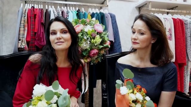 ?Ольга Кабо и Нина Шацкая в бутике Olga Grinyuk в городе Ижевск ?