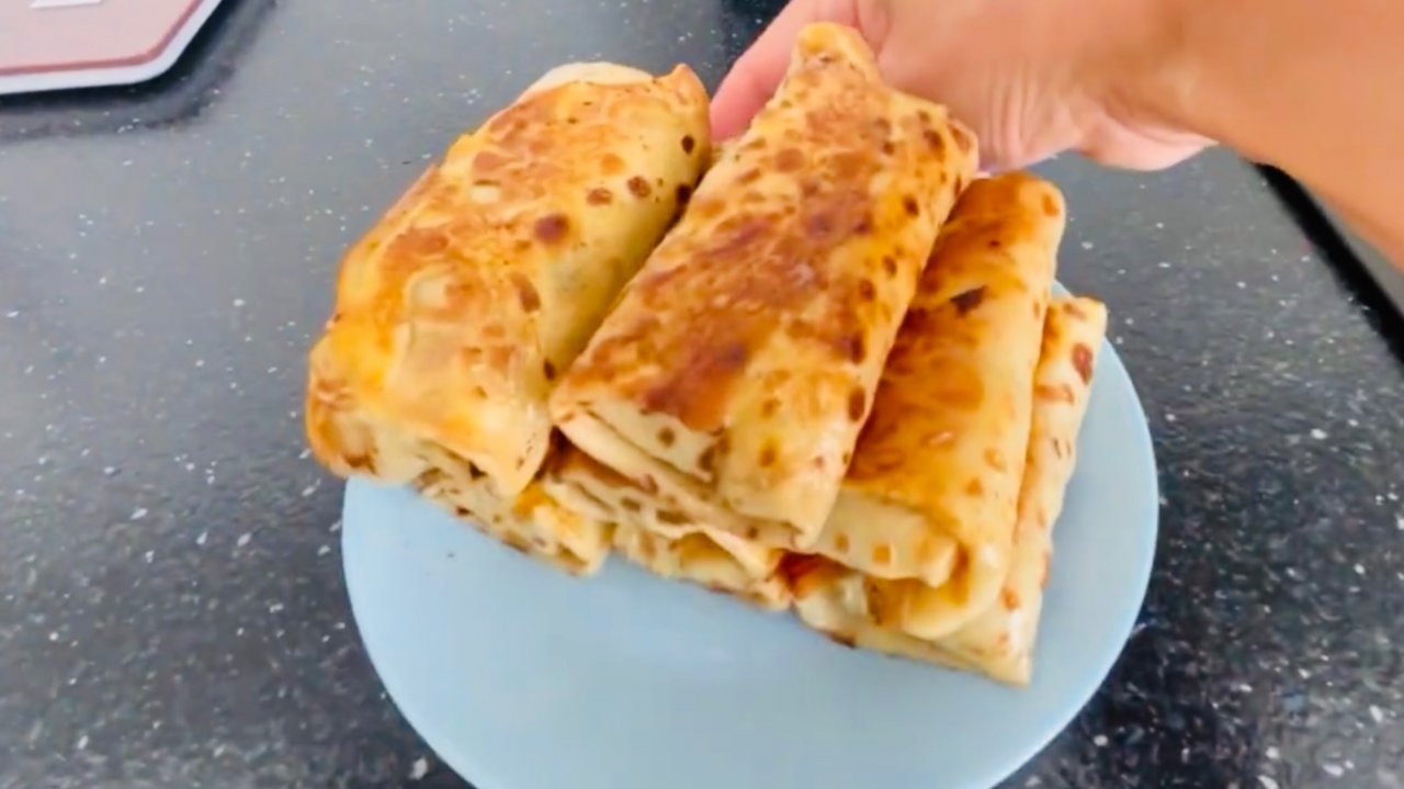 Блинчики с куриной печенью. Это очень вкусно